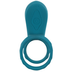 Xocoon Cockring avec étui vibrant Vibrator Green 10 x 2.8cm